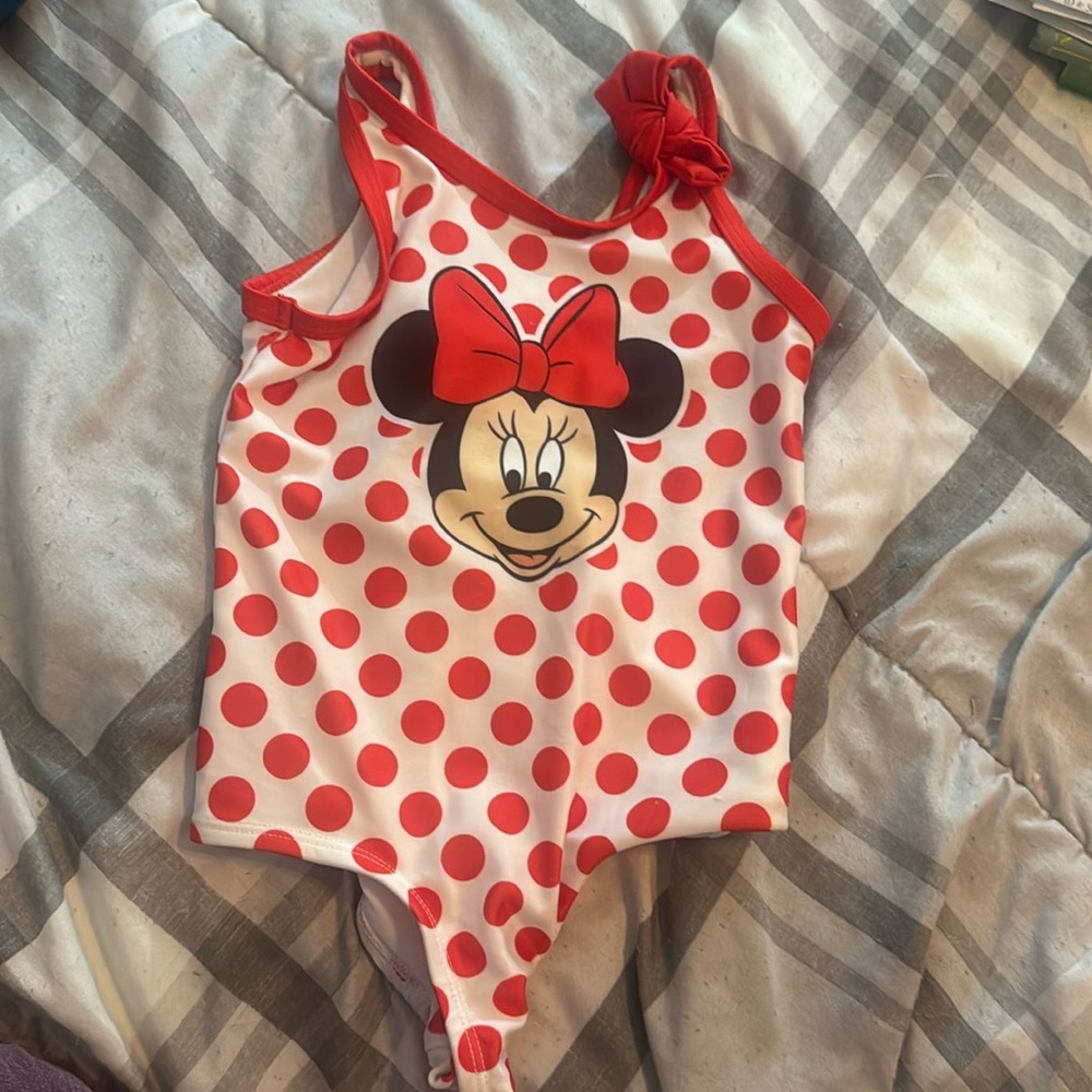 3T girls Minnie Mouse swim suit
